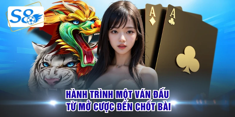 Hành trình một ván đấu từ mở cược đến chốt bài