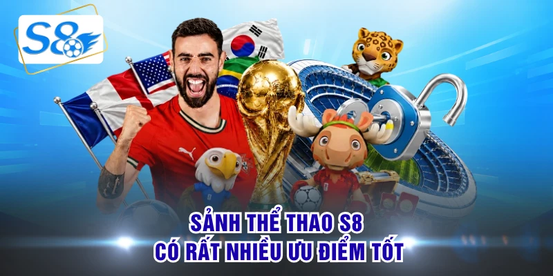 Sảnh thể thao S8 có rất nhiều ưu điểm tốt