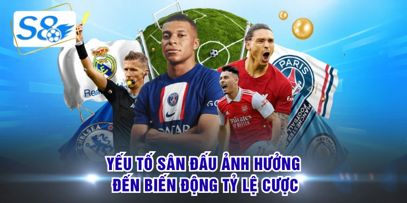 Yếu tố sân đấu ảnh hưởng đến biến động tỷ lệ cược